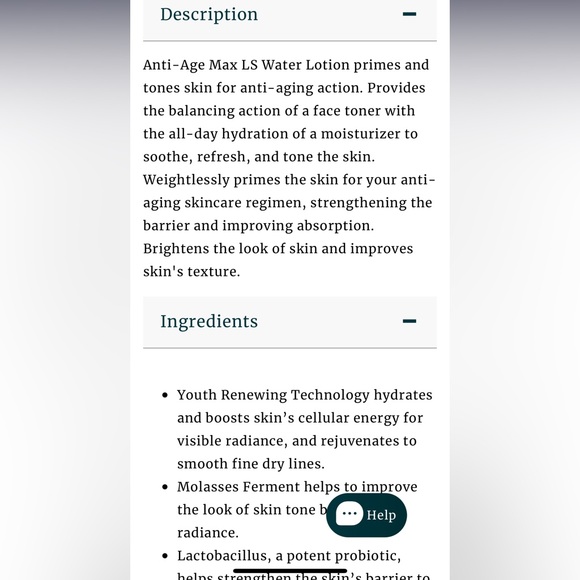 Lab Series Anti Age Max LS Skin Water Lotion - Picture 2 of 4